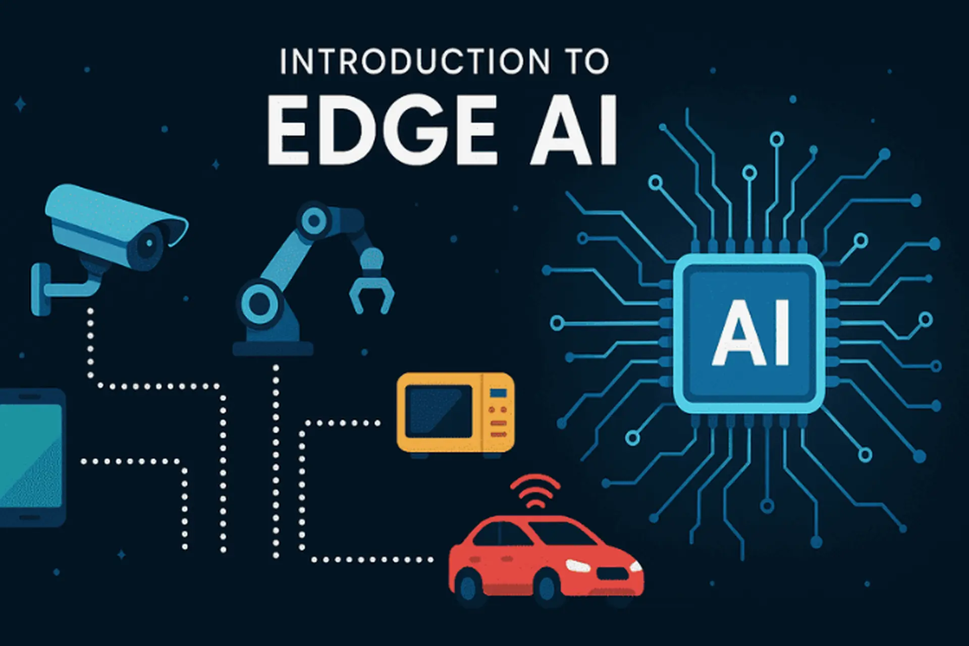 Edge AI (AI tại biên): Kỷ nguyên "lắp não" cho máy quét mã vạch và camera kho bãi
